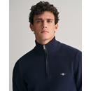 CASUAL COTTON HALFZIP