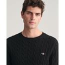 COTTON CABLE C-NECK