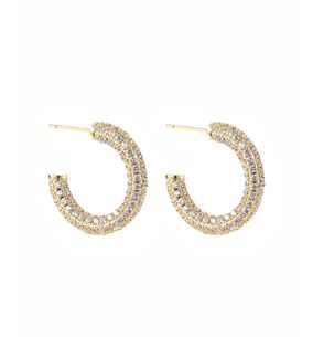 Monaco Pavé Hoops 23mm