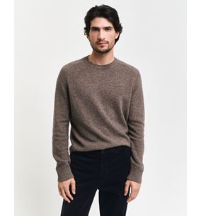 WOOL BLEND C-NECK