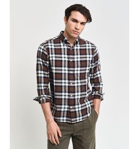 REG FLANNEL PLAID SHIRT