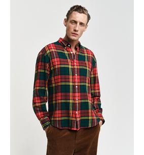 REL TWILL TARTAN SHIRT UNISEX
