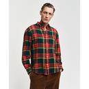 REL TWILL TARTAN SHIRT UNISEX