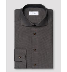 Semi Solid Signature Dobby Shirt Slim