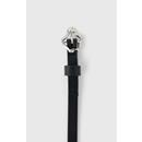 Small Coral Leather Belt