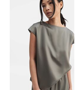 Yui satin top