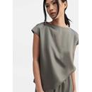 Yui satin top