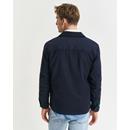 REG COTTON/LINEN OVERSHIRT