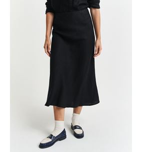 LINEN BLEND SKIRT