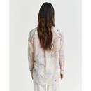 REL FLORAL PRINT COT SILK SHIRT