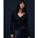 YAVA V -NECK LS TOP