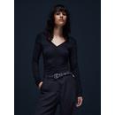 YAVA V -NECK LS TOP
