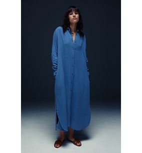BERRY DRESS COTTON CRINCLE
