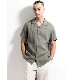 Camp Washed Linen Shirt