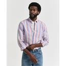 REG LINEN MULTISTRIPE SHIRT