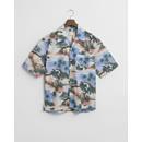 REL RESORT ISLAND PRINT SHIRT