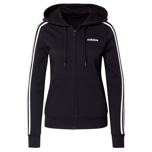 Adidas 3S FZ W HOOD BLACK/WHITE