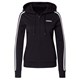 Adidas 3S FZ W HOOD BLACK/WHITE