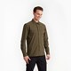 Tuxer FELIX LS SHIRT DK OLIVE