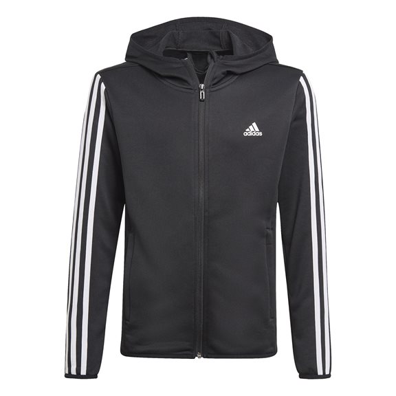 Adidas 3S TRAIN JR HOOD BLK/WHT