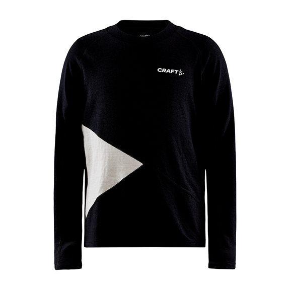 Craft ADV MERINO JR TOP BLACK
