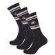 Champion 3PK CREW SOCK BLACK