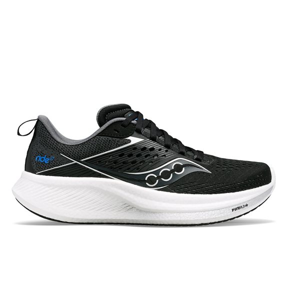 Saucony RIDE 17 BLACK/WHITE