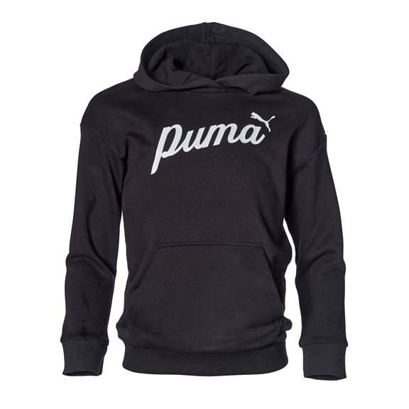 Puma ESS+ SCRIPT JR HOOD BLACK