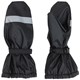 True North PU FLEECE MITTENS BLACK