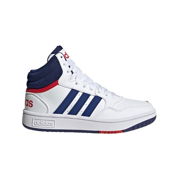 Adidas HOOPS 3.0 JR MID WHT/NAVY