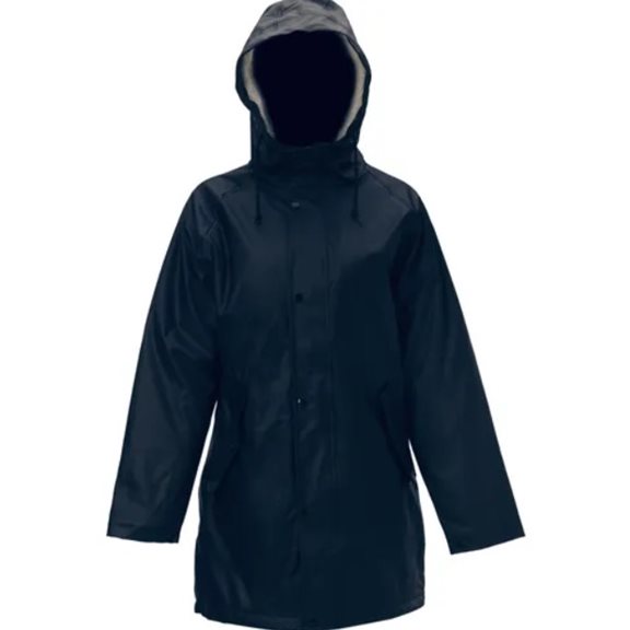 Zink MAJA W PU PILE JKT NAVY