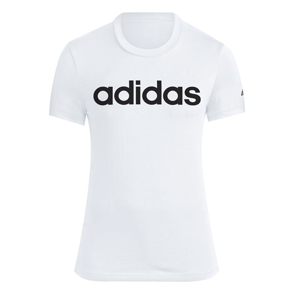 Adidas LINEAR W TEE WHITE/BLACK