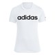 Adidas LINEAR W TEE WHITE/BLACK