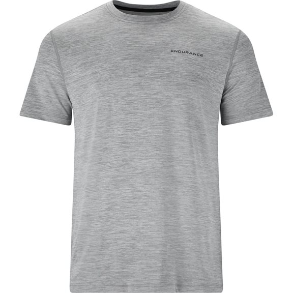 Endurance ABDON SS TEE GREY MEL