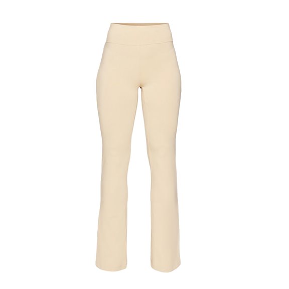 Champion FLARE W LEGGINGS EGGSHELL