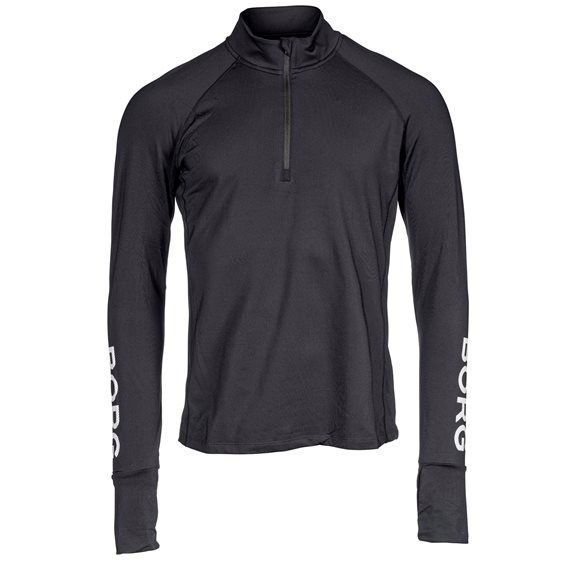 Björn Borg HALF ZIP MIDLAYER BLACK