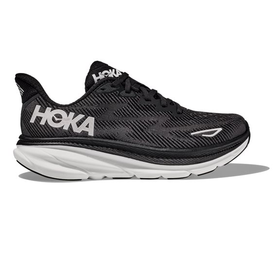 Hoka CLIFTON 9 W BLACK/WHITE