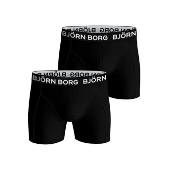 Björn Borg 2P CORE SHORTS SOLID BLACK