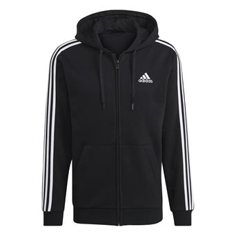 Adidas 3S FZ HOOD BLACK/WHITE