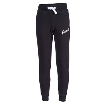 Puma ESS+ SCRIPT JR PANT BLACK