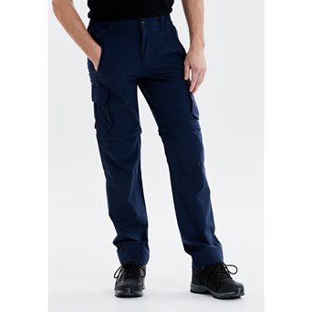 CMP ZIP OFF PANT BLUE