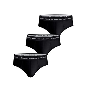 Björn Borg 3P STRETCH BRIEFER BLACK