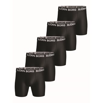 Björn Borg 5P PERF BOXER BLACK