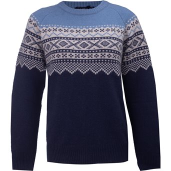 True North WOOL W SWEATER NIGHT SKY