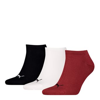 Puma 3P SNEAKER SOCK RED COMBO