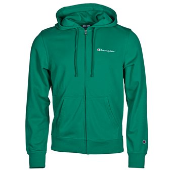 Champion ZIP HOOD S LOGO GREEN