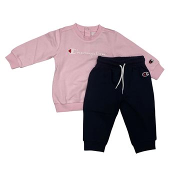 Champion INF CREW SET LT PINK