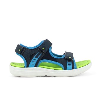 Leaf KAGGEBODA SANDAL NAVY/LIME