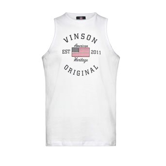 Vinson RYAN TANK TOP WHITE