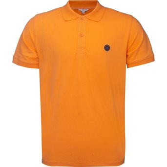 Marine SMALL LOGO POLO ORANGE